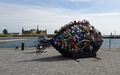 Helsingør: Garbage Fish met Kronborg