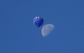 Luchtballon en de maan