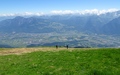 Uitzicht over Liechtenstein vanop de Gauschla
