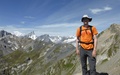 Stijn met Mont Blanc