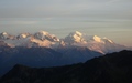 Aiguille Verte + Mont Blanc