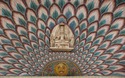 City Palace: Pritam Niwas Chowk: lotus deur (detail)