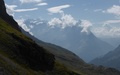 Uitzicht naar het Berner Oberland