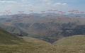 Uitzicht over het Lake District (met annotaties)