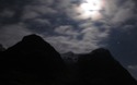 Glencoe bij maanlicht
