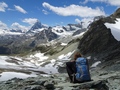 Uitzicht richting Matterhorn