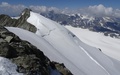 Gletsjer op de Mont Blanc de Cheilon