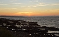 Holy Island zonsondergang