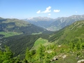 Uitzicht richting Klosters