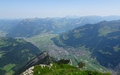 Uitzicht richting Walensee en Alpstein