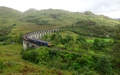 Glenfinnan Viaduct met trein