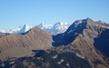 Eiger, Cheibehore, Mönch, Jungfrau, Männliflue