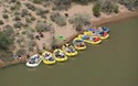 Rafts op de Colorado River