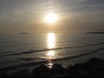 Rincon Island zonsondergang