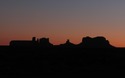 Monument Valley zonsondergang