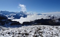 Uitzicht richting Eiger en Jungfrau