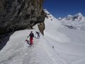 Beklimming richting Lämmerenhütte