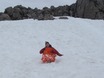 Glijbaan in de sneeuw: Tamsin